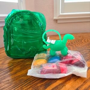 🛍BOGO 50% OFF🦖🎈🎒🤲 NWT‼️BBW Dino Backpack & Pocketbac Holder w/ Sanitizers